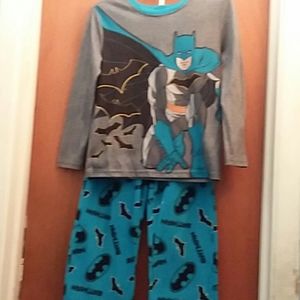 Boys Batman Pajamas Size 8